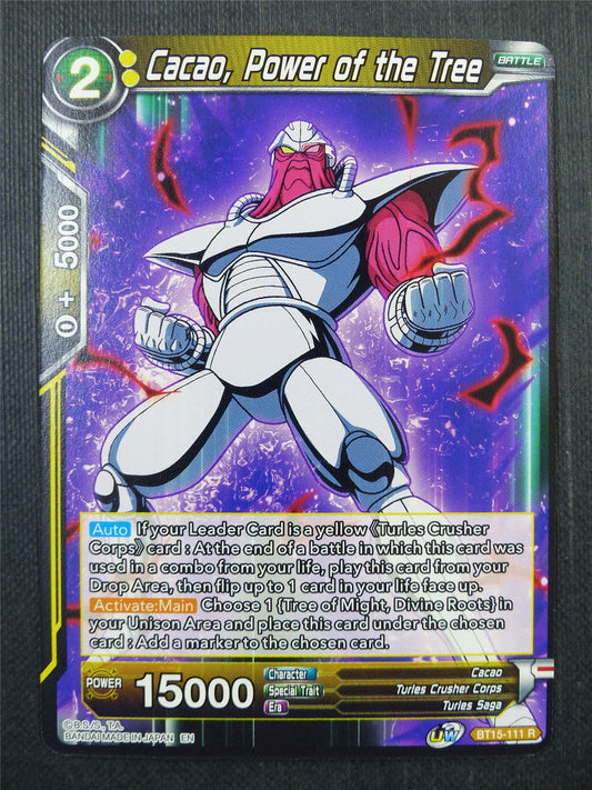 Cacao Power of the Tree R - Dragon Ball Super Card #481