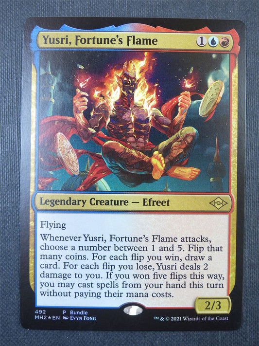 Yusri Fortune's Flame Foil - Mtg Card #8TF