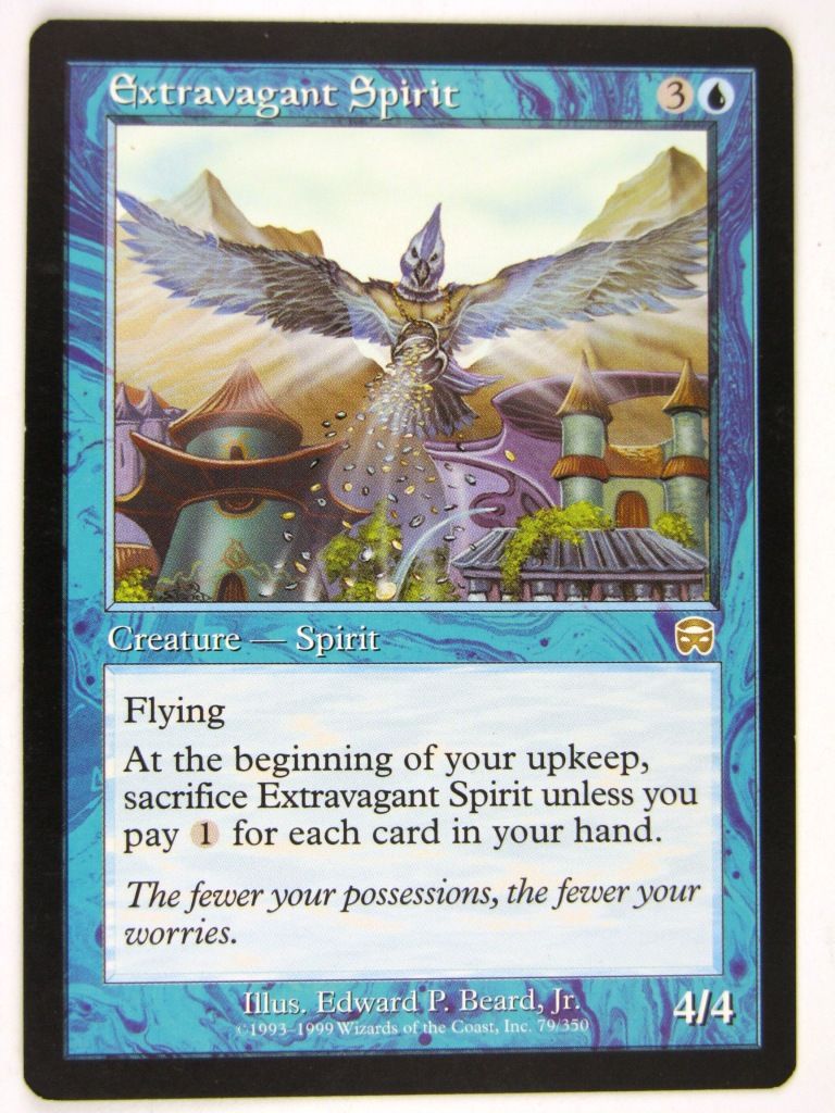 MTG Magic: The Gathering Cards: EXTRAVAGANT SPIRIT - Played Rare