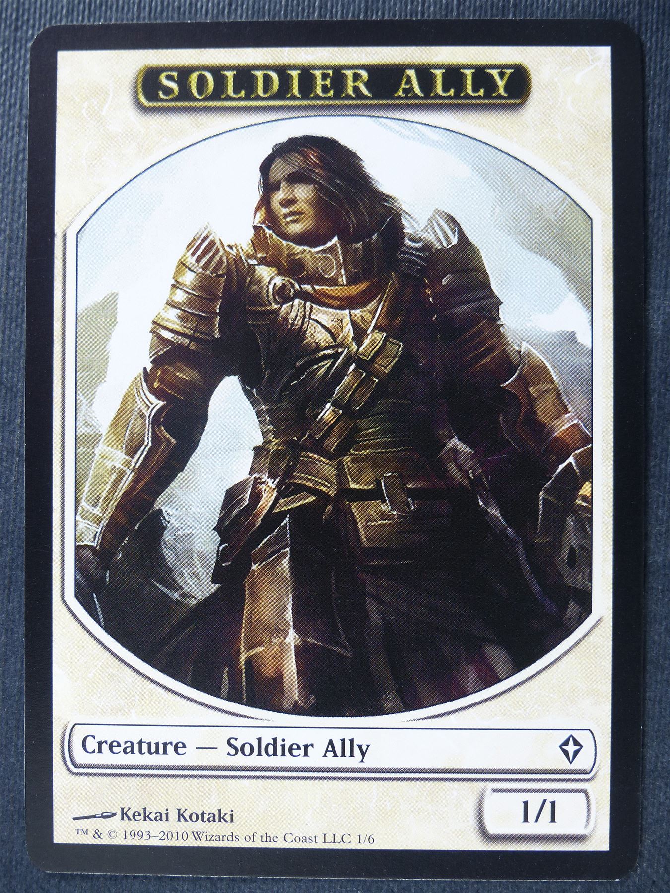 Soldier Ally Token - Mtg Card #4NW