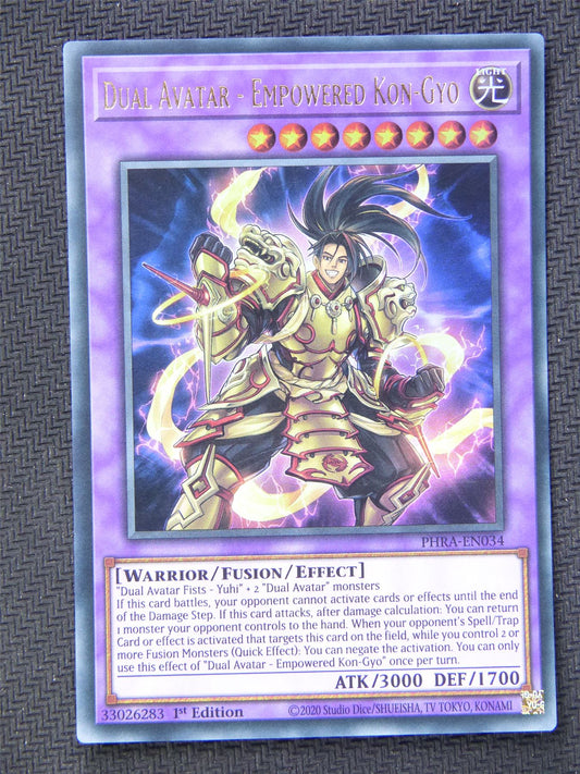 Dual Avatar Empowered Kon Gyo - Ultra Rare - Yugioh Card #5IW