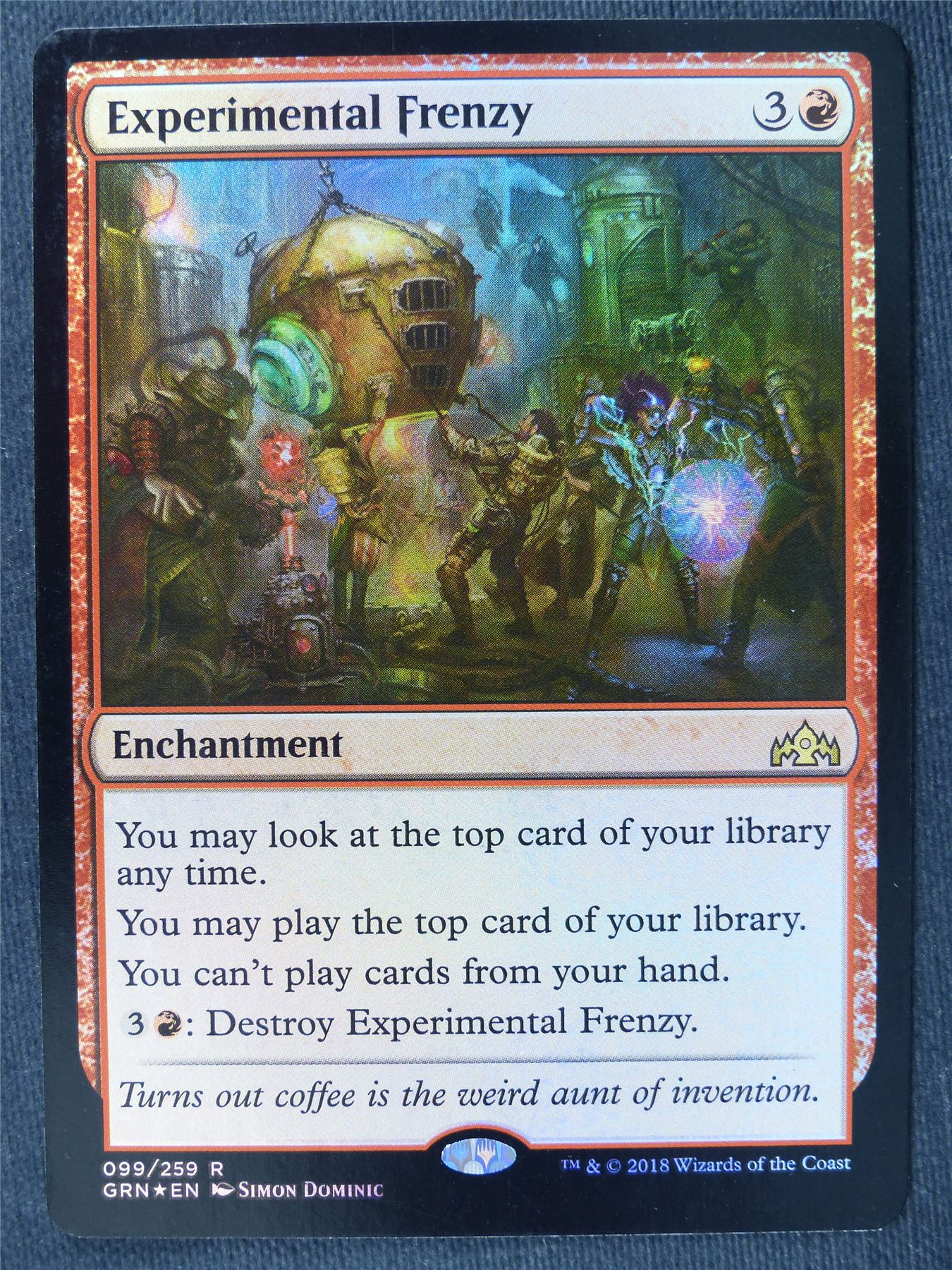Experimental Frenzy Foil - Mtg Magic Cards #55