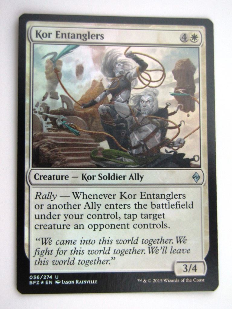 MTG Magic Cards: KOR ENTANGLERS FOIL # B35