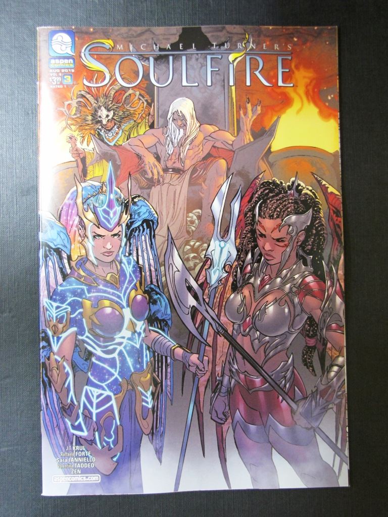 SOUL Fire #3 - August 2019 - Aspen Comics #4G