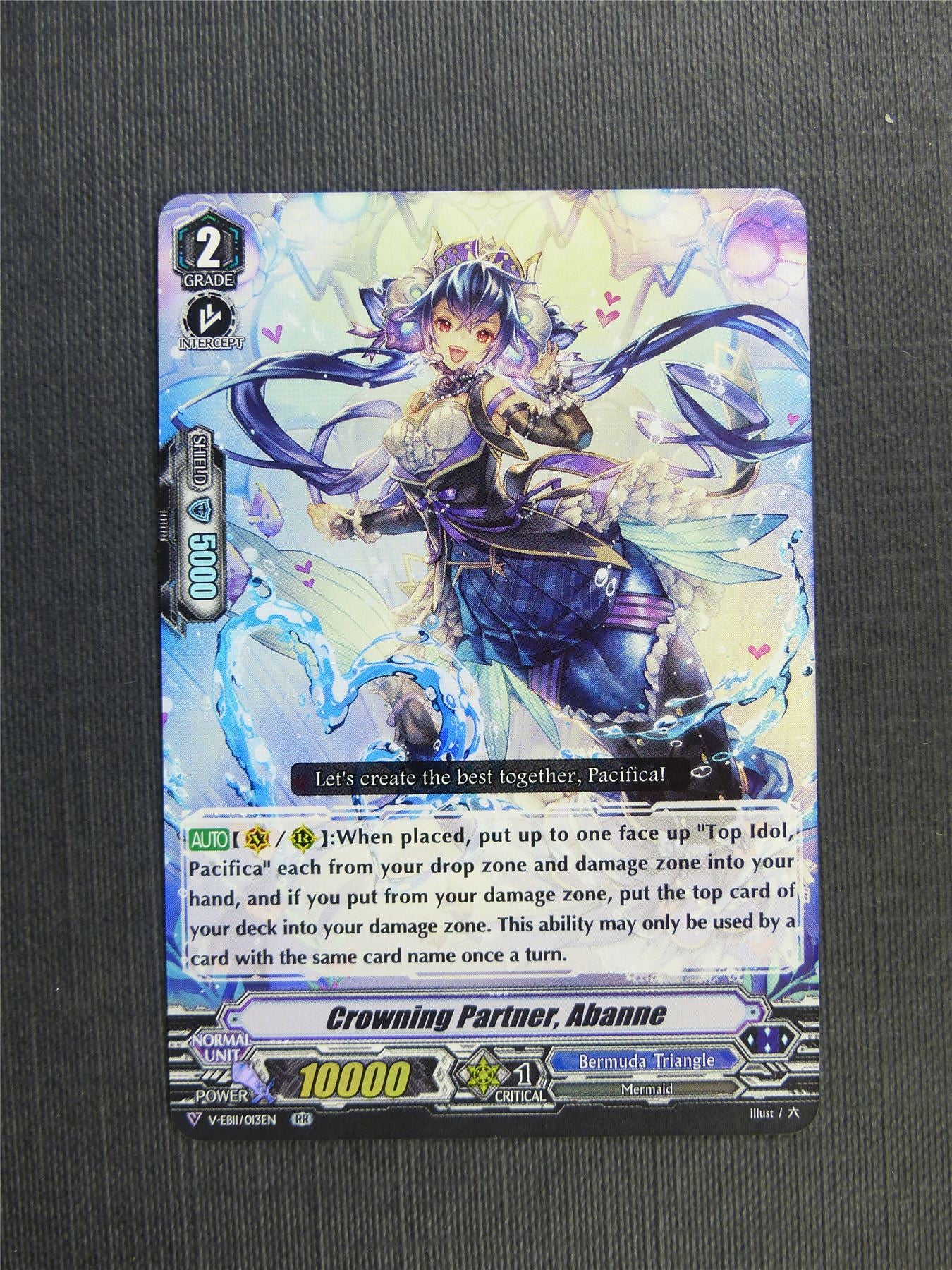 Crowning Partner Abanne V-EB11 RR - Vanguard Cards #2S7