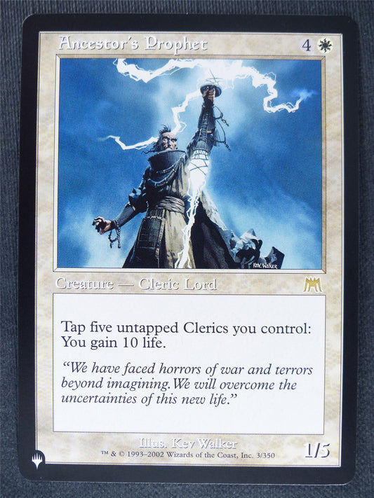 Ancestor's Prophet #JG