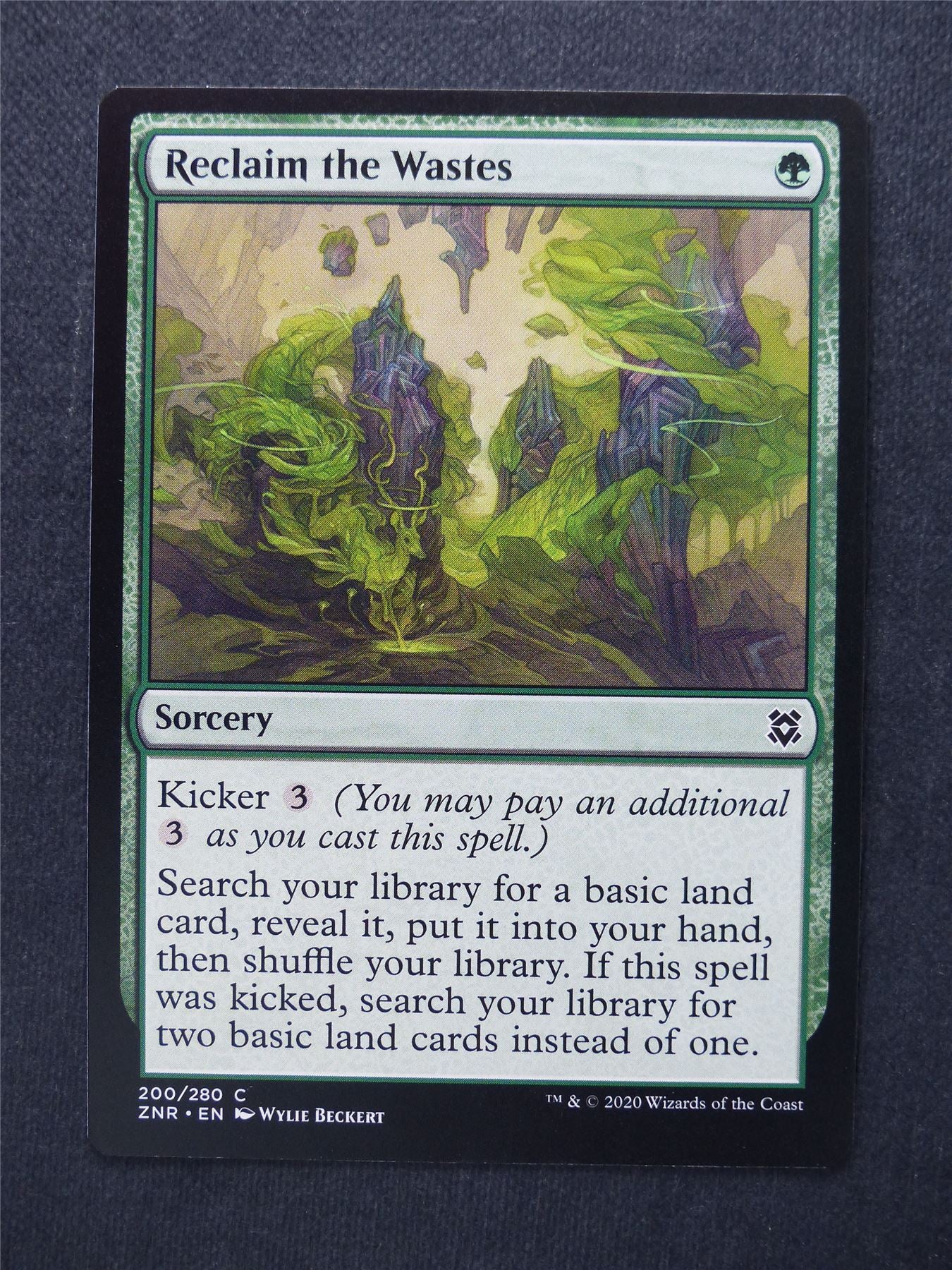 Reclaim the Wastes - Mtg Magic Cards #U2