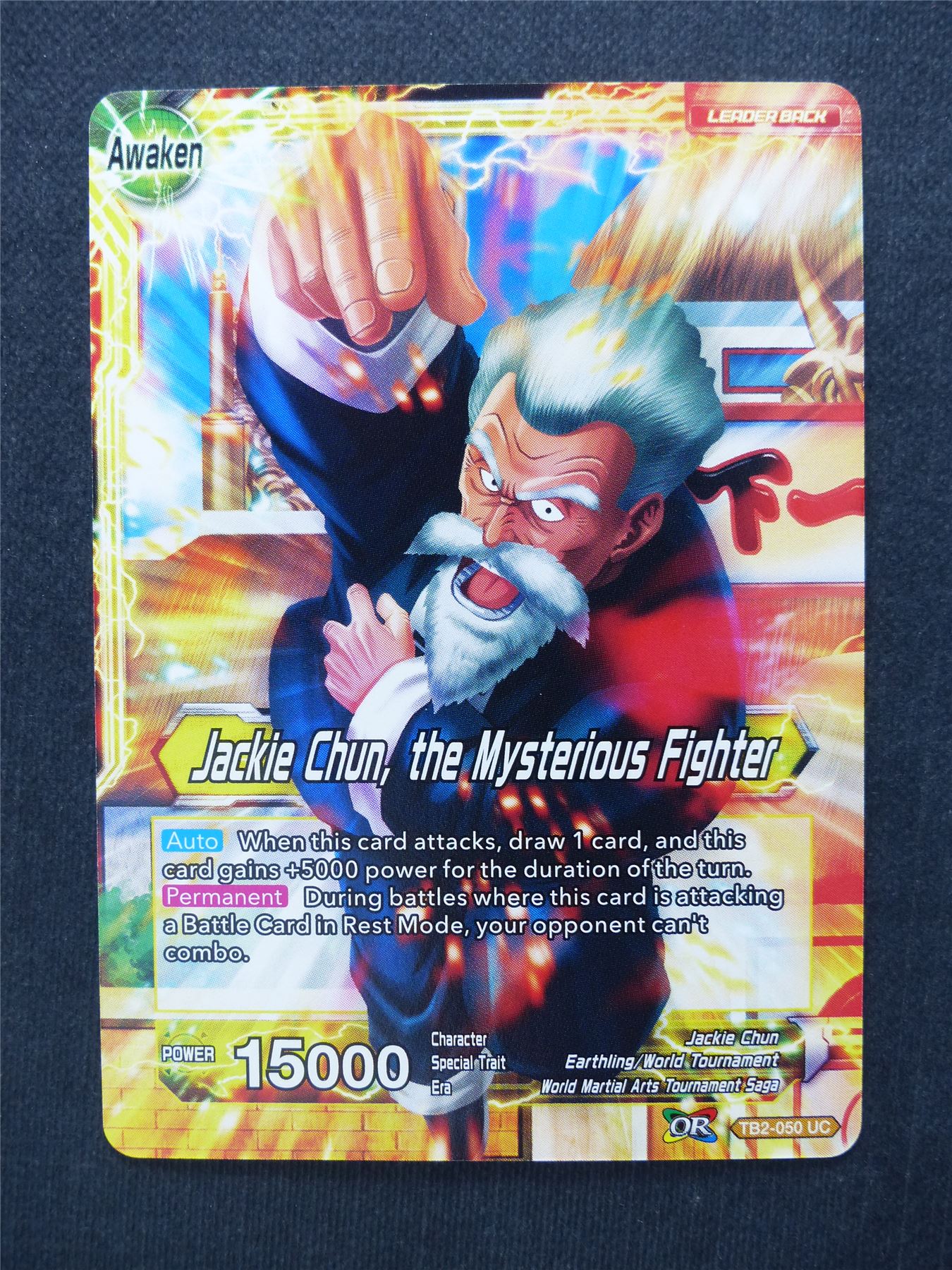 Jackie Chun the Mysterious Fighter - Dragon Ball Super Cards #9O