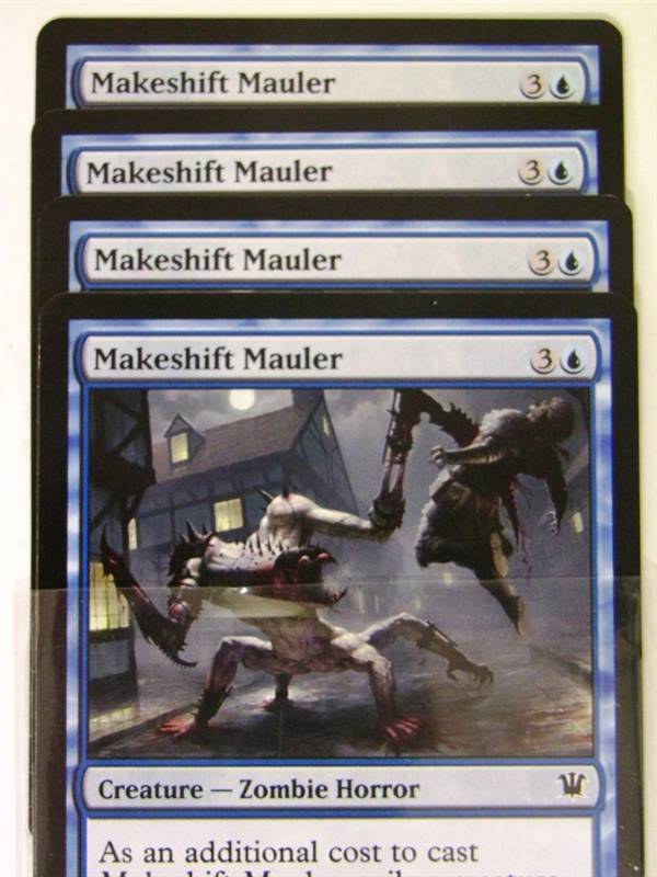 Mtg Magic the Gathering - 4x MAKESHIFT MAULER