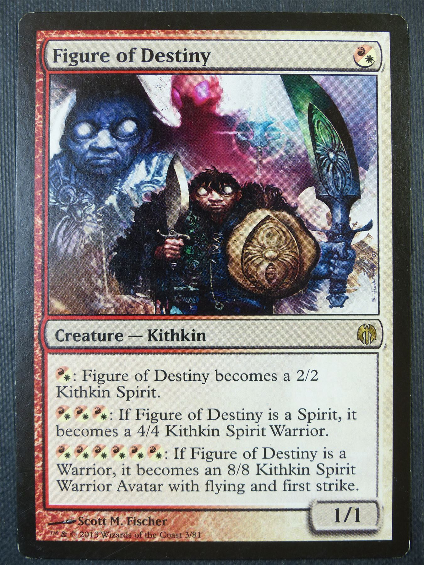 Figure of Destiny - Mtg Card #95D