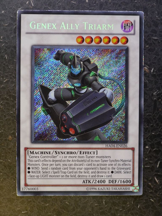 Yugioh Cards: GENEX ALLY TRIARM HA04 SECRETRARE # 8E91