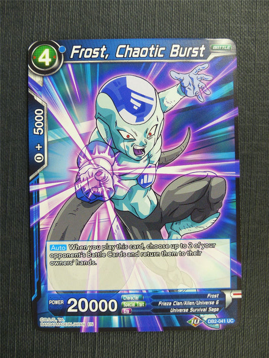 Frost Chaotic Burst - DB2 Dragon Ball Super Card