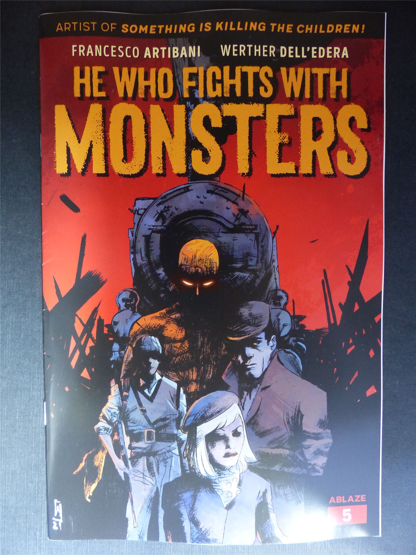 HE Who Fights With Monsters #5 cvr A - Jan 2022 - Ablaze Comics #5VK