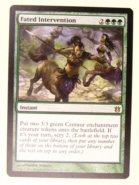 MTG Magic the Gathering Born of the Gods: Fated Intervention