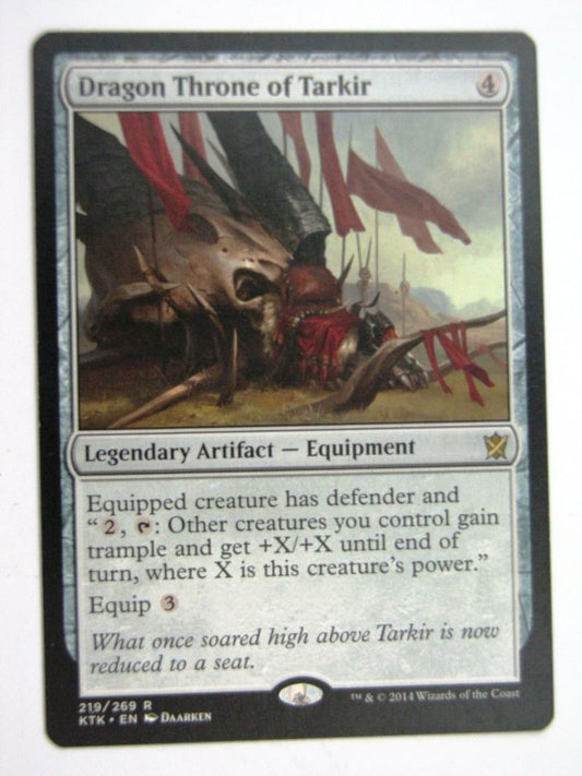 MTG Magic Played Cards: DRAGON THRONE OF TARKIR # 31E87