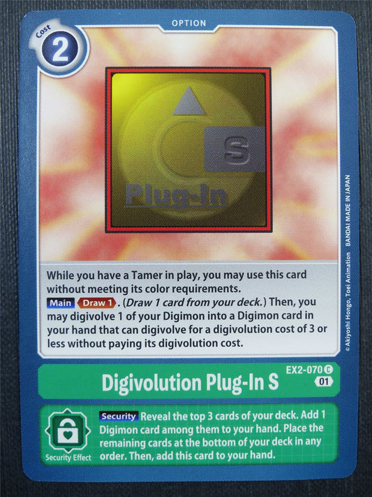 Digivolution Plug-In S EX2 - Digital Hazard - Digimon Card #4K0