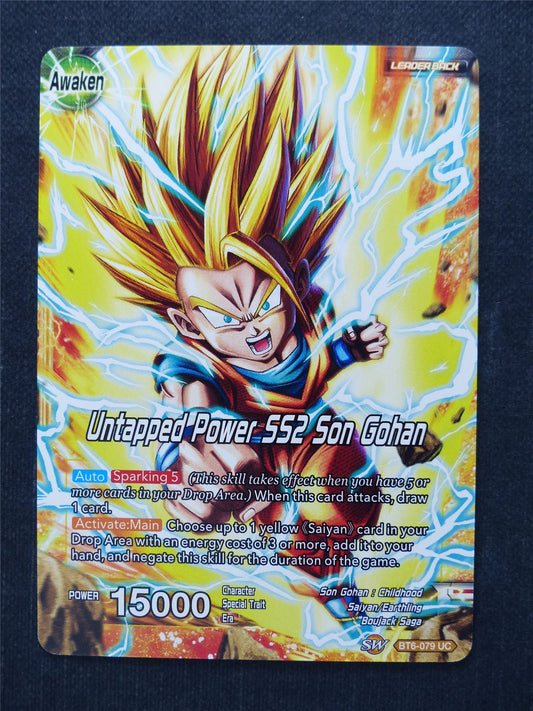 Untapped Power SS2 Son Gohan - Dragon Ball Super Cards #8F