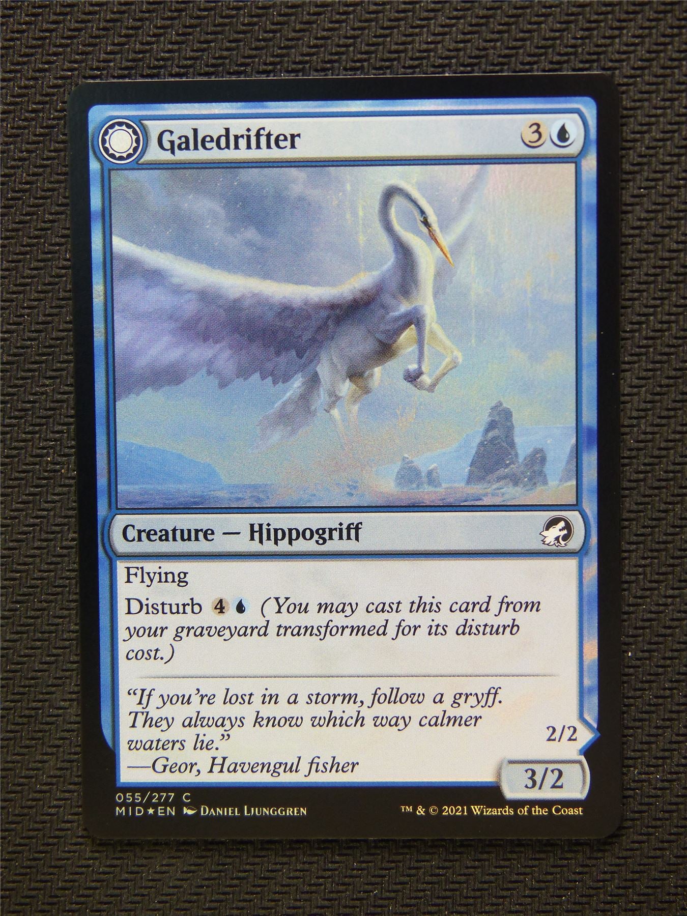 Galedrifter Waildrifter Foil - Innistrad - Mtg Card #3O4