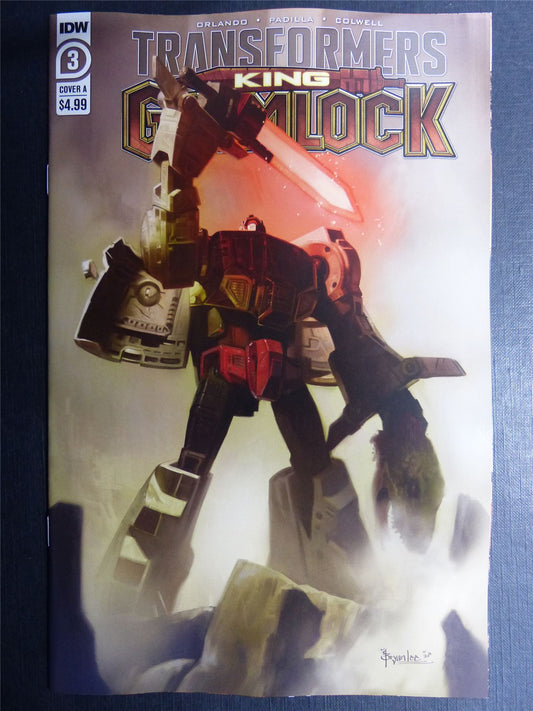 TRANSFORMERS: King Grimlock #3 - Oct 2021 - IDW Comics #NX