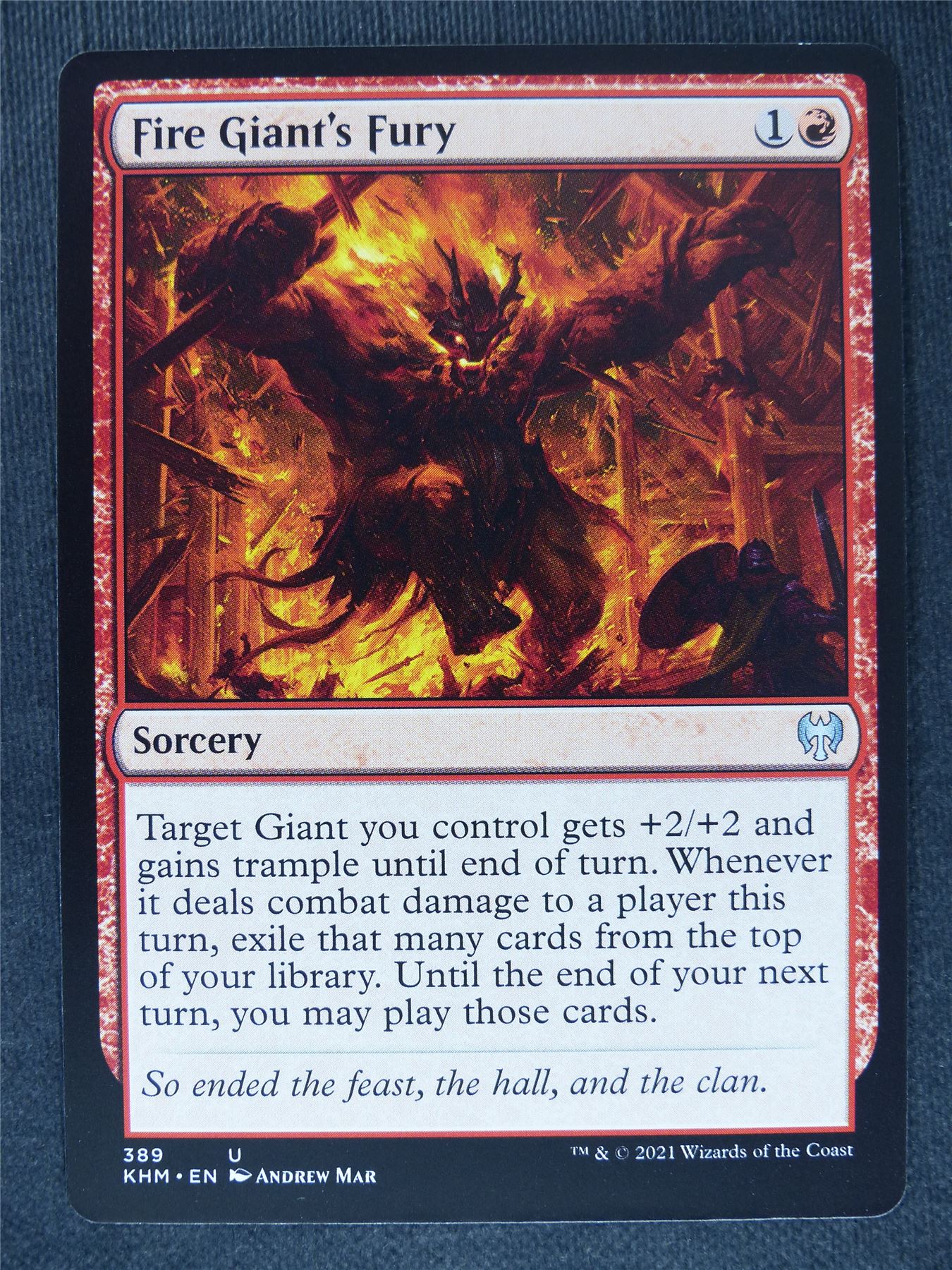 Fire Giant's Fury #MJ