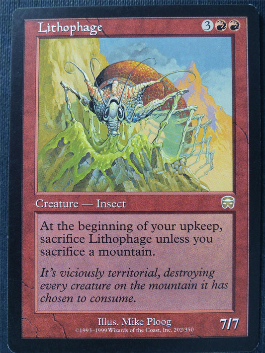 Lithophage - Mtg Card #22X
