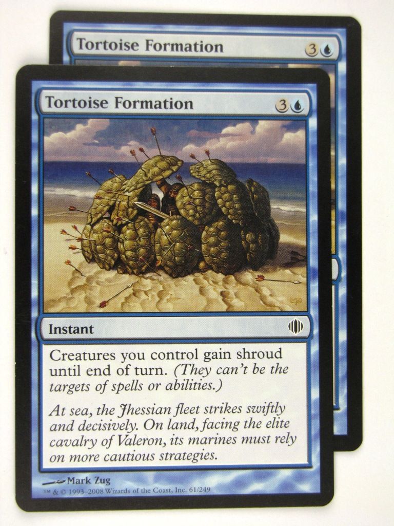 MTG Magic: The Gathering Cards: TORTOISE FORMATION x2: ALA