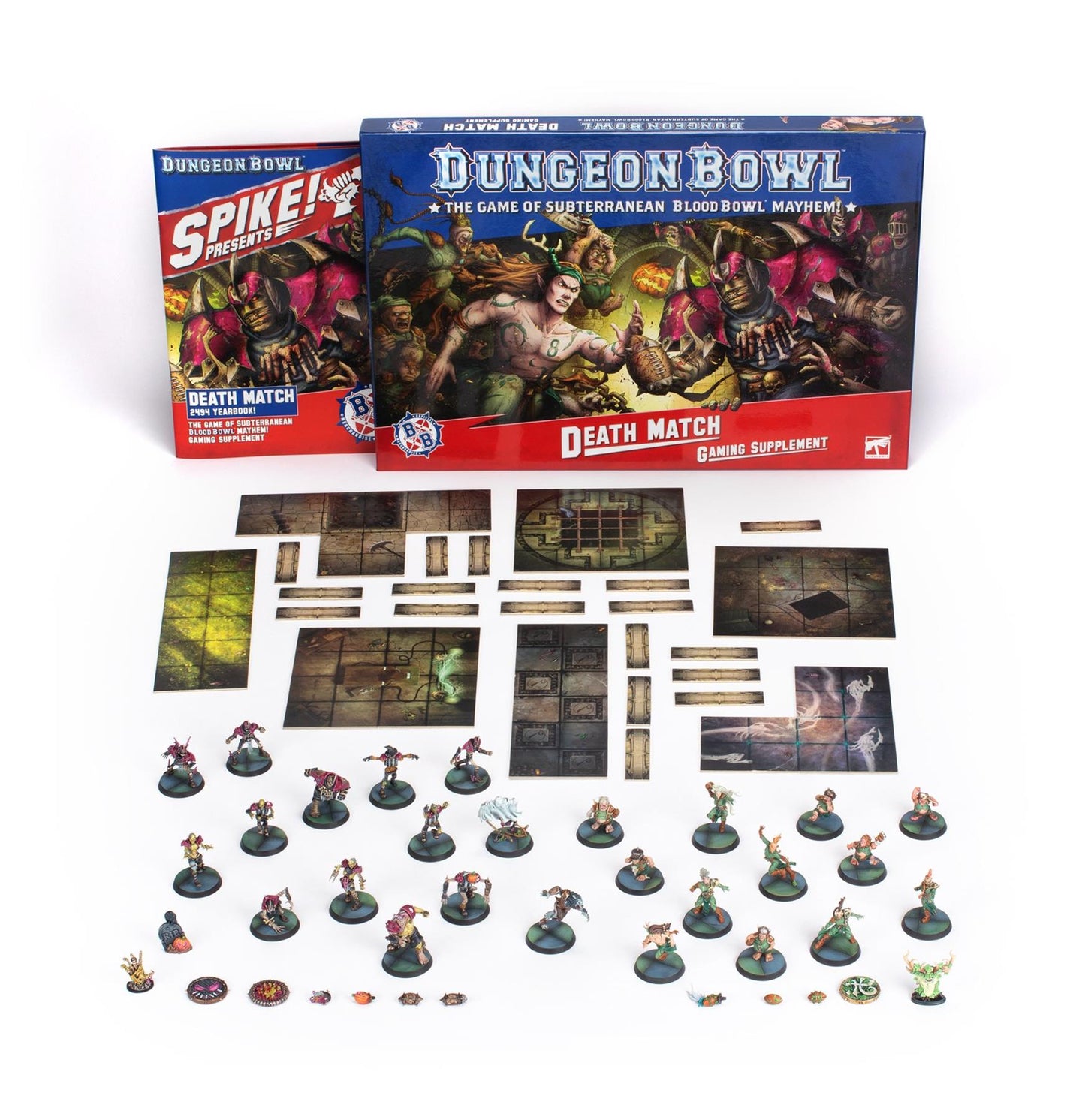 Death Match Gaming Supplement - Warhammer Dungeon Blood Bowl