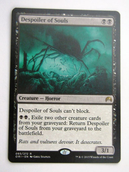 MTG Magic Cards: DESPOILER OF SOULS # F71