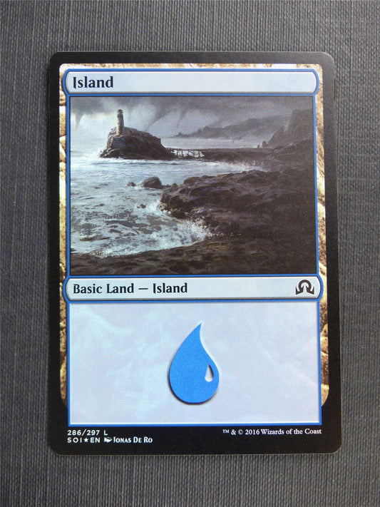 Island 289/297 Foil - Mtg Magic Cards #53J