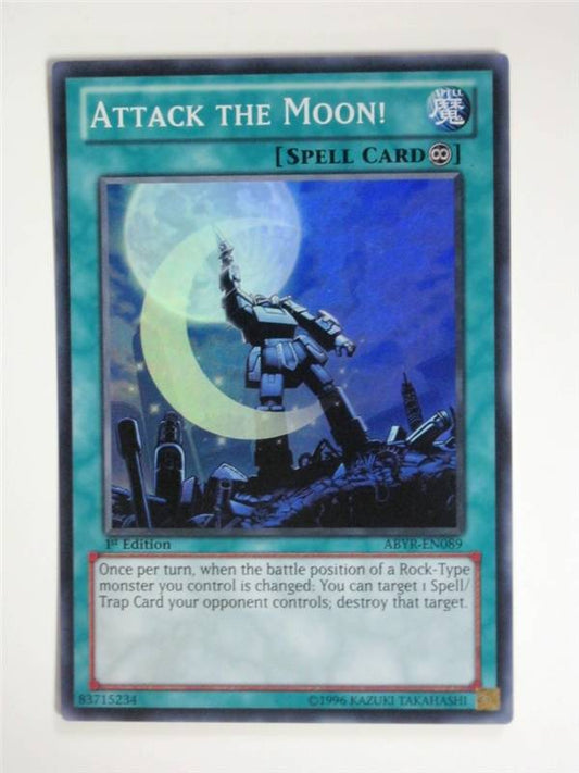 YUGIOH yu-gi-oh CCG - ATTACK THE MOON! ABYR