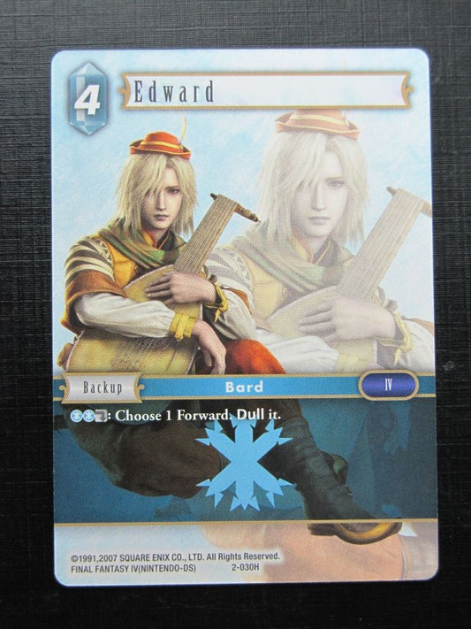 Final Fantasy Cards: EDWARD 2-030H # 1A94