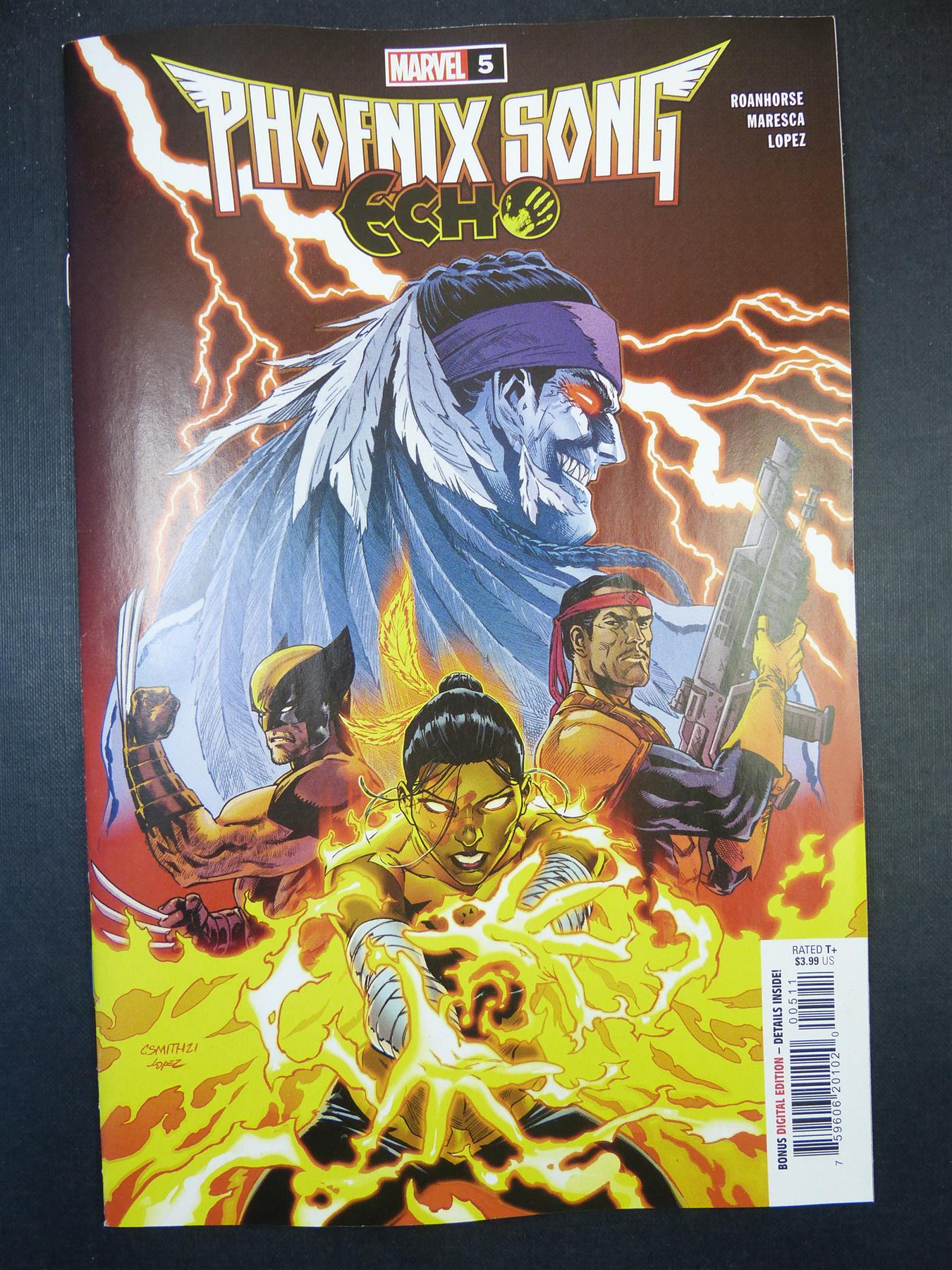 PHOENIX Song Echo #5 - May 2022 - Marvel Comic #7U3