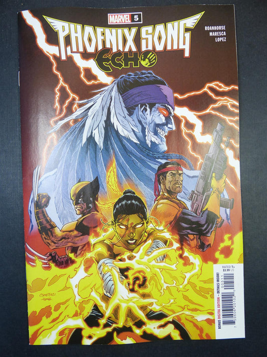 PHOENIX Song Echo #5 - May 2022 - Marvel Comic #7U3