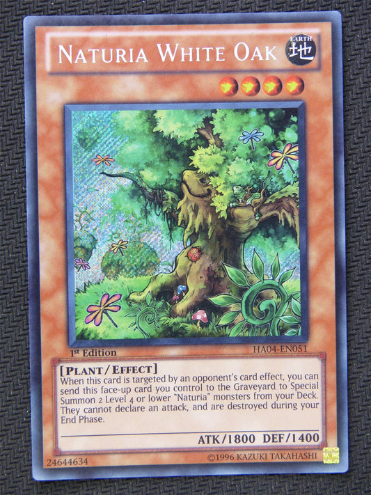 Naturia White Oak HA04 - Secret Rare - Yugioh Card #63D