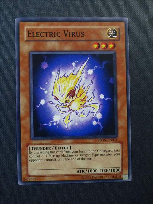 Electric Virus STON - Yugioh Cards #KT