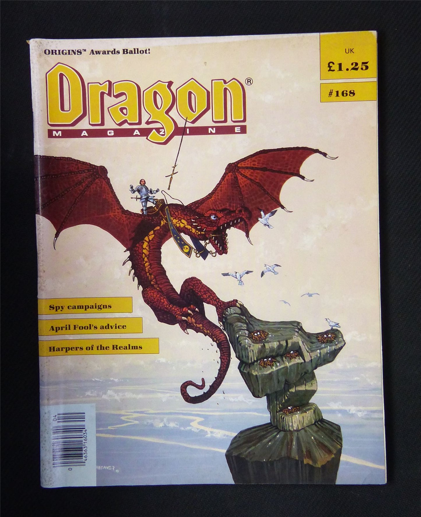 The Dragon Magazine D&D #168 1991 #18G