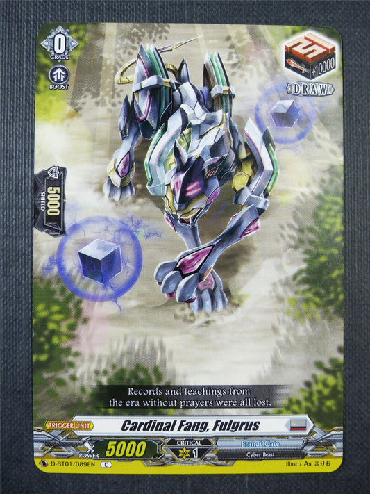 Cardinal Fang Fulgrus D-BT01 - Vanguard Card #6YQ