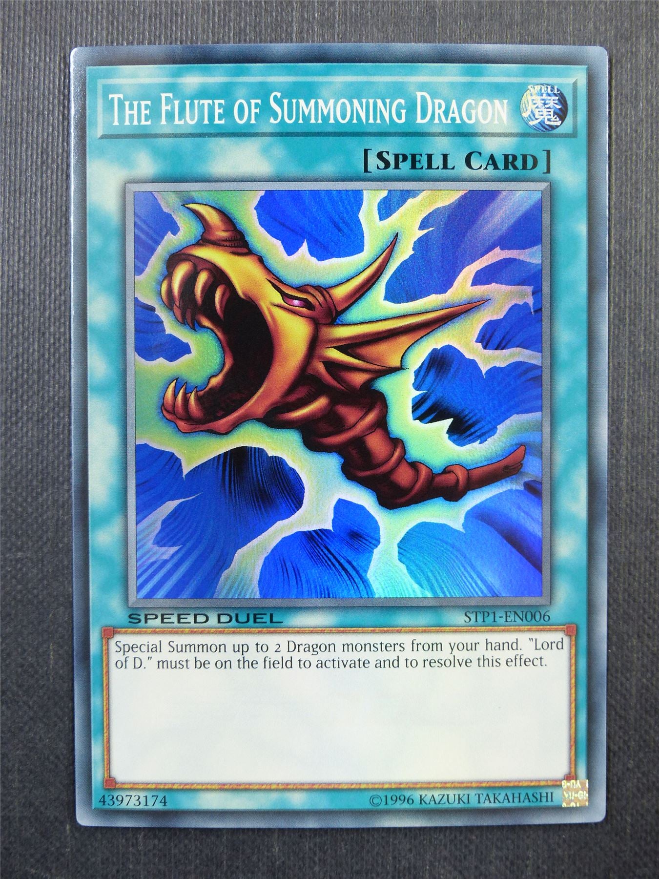 The Flute of Summoning Dragon STP1 Super Rare - Yugioh Card #3YO