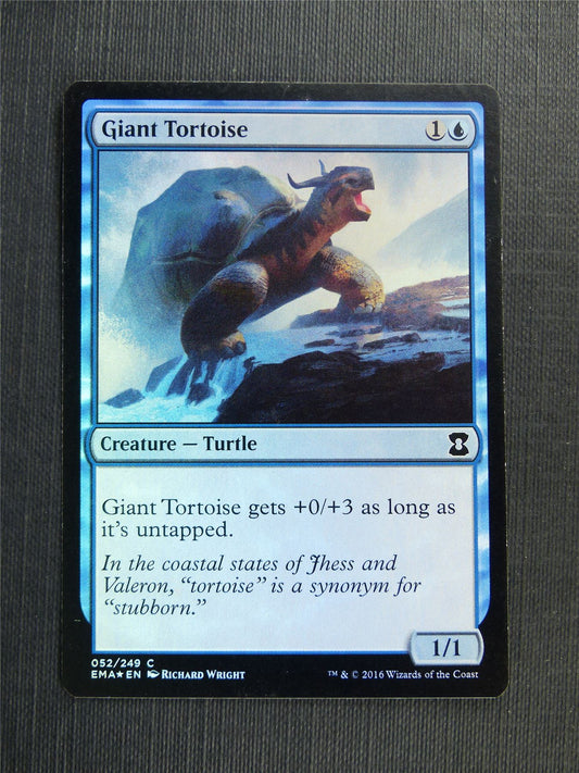 Giant Tortoise Foil - Mtg Magic Cards #58Q