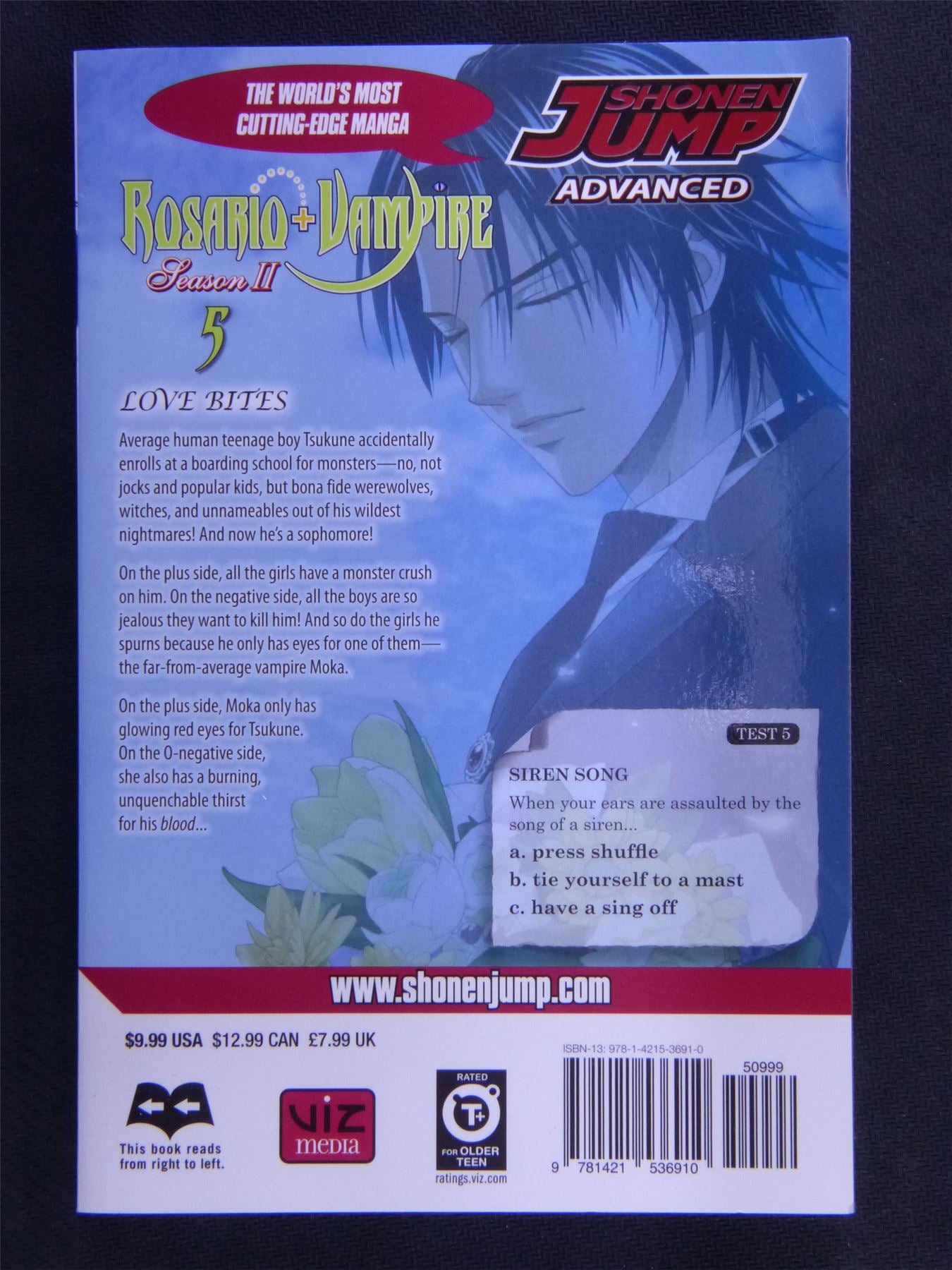 Rosario And Vampire - Season 2 - Volume 5 - Manga #2K
