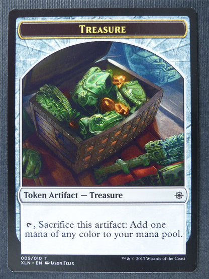 Treasure / Dinosaur Token - Mtg Card #1SL