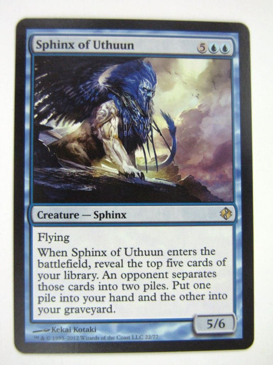 MTG Magic Played Cards: SPHINX OF UTHUUN # 7C97