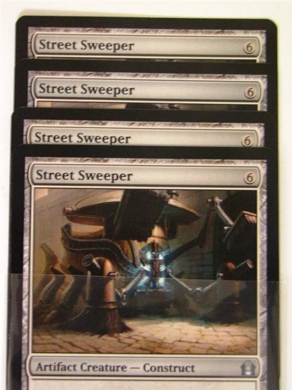 Mtg Magic the Gathering - 4x STREET SWEEPER