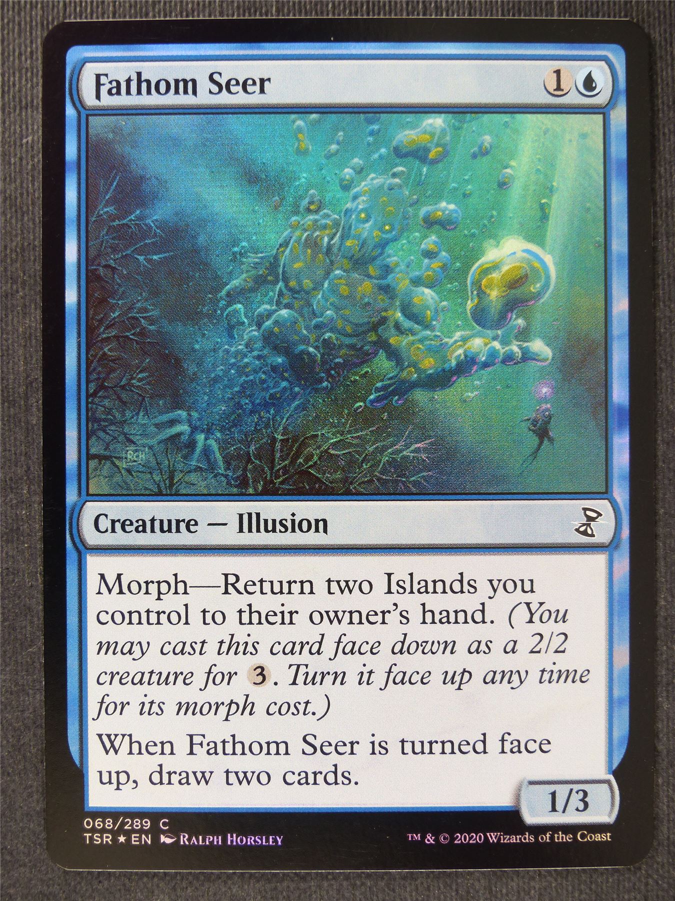 Fathom Seer Foil - Mtg Magic Cards #EA