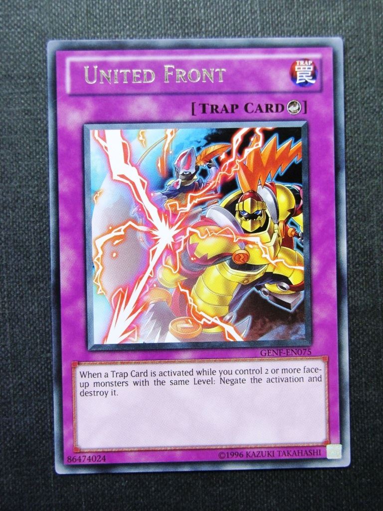 United Front GENF Rare - Yugioh Cards #1NF