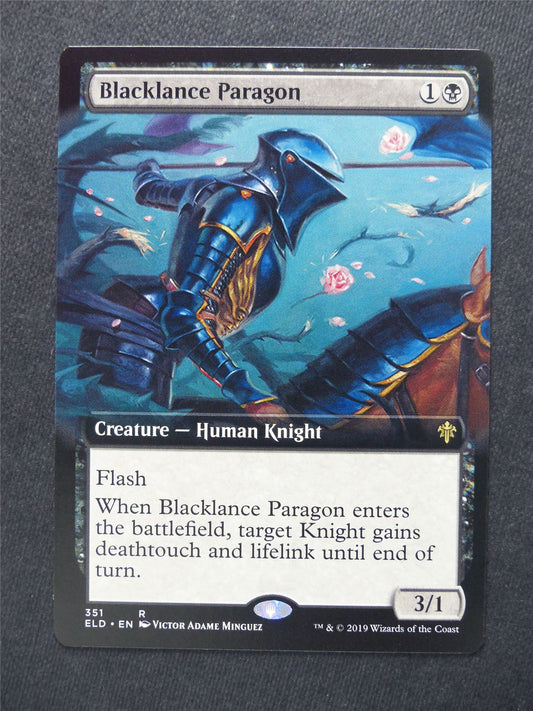 Blacklance Paragon Showcase - Mtg Magic Cards #D7