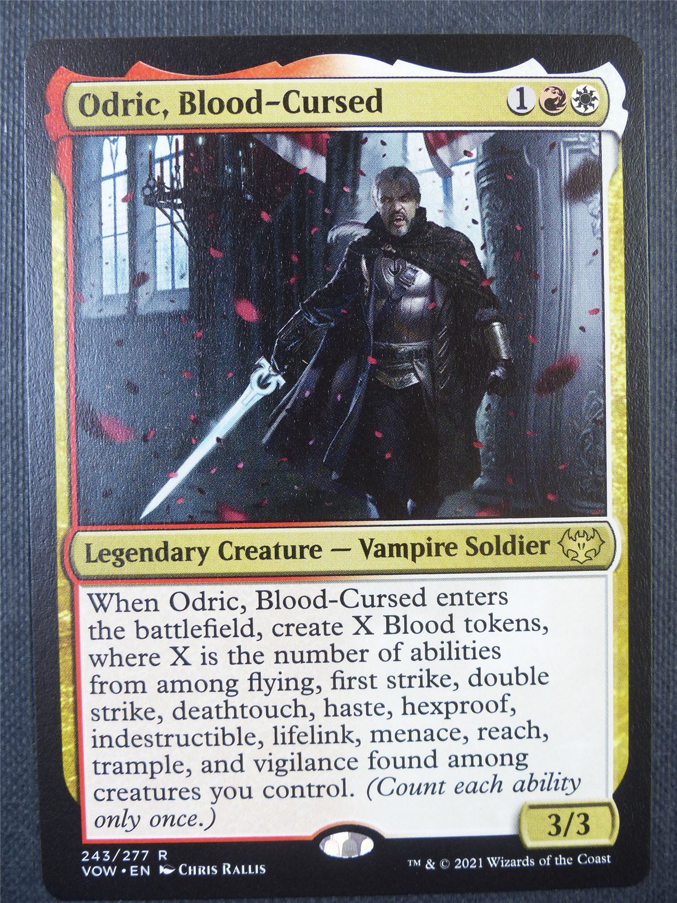 Odric Blood-Cursed - Mtg Card #6CJ