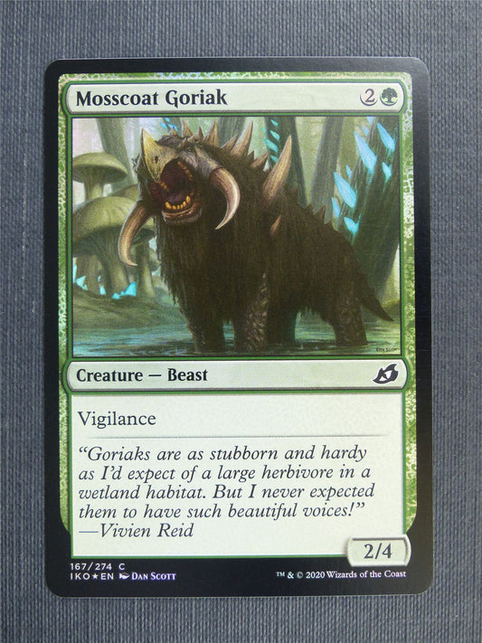 Mosscoat Goriak Foil - IKO Mtg Card
