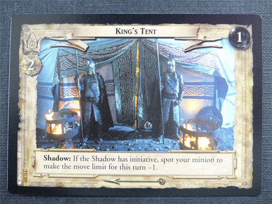 King's Tent 7 U 335 - LotR Cards #2Y5