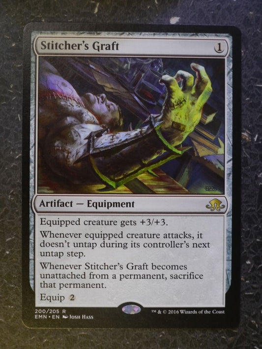 MTG Magic Cards: STITCHER'S GRAFT # 6J33